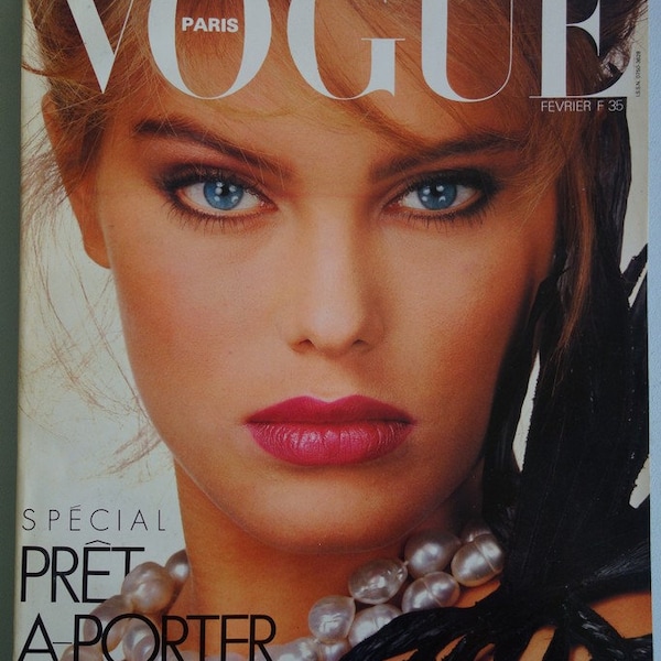 VOGUE Paris February 1983 Ready to Wear Collections Special Issue, Bert Stern, B King