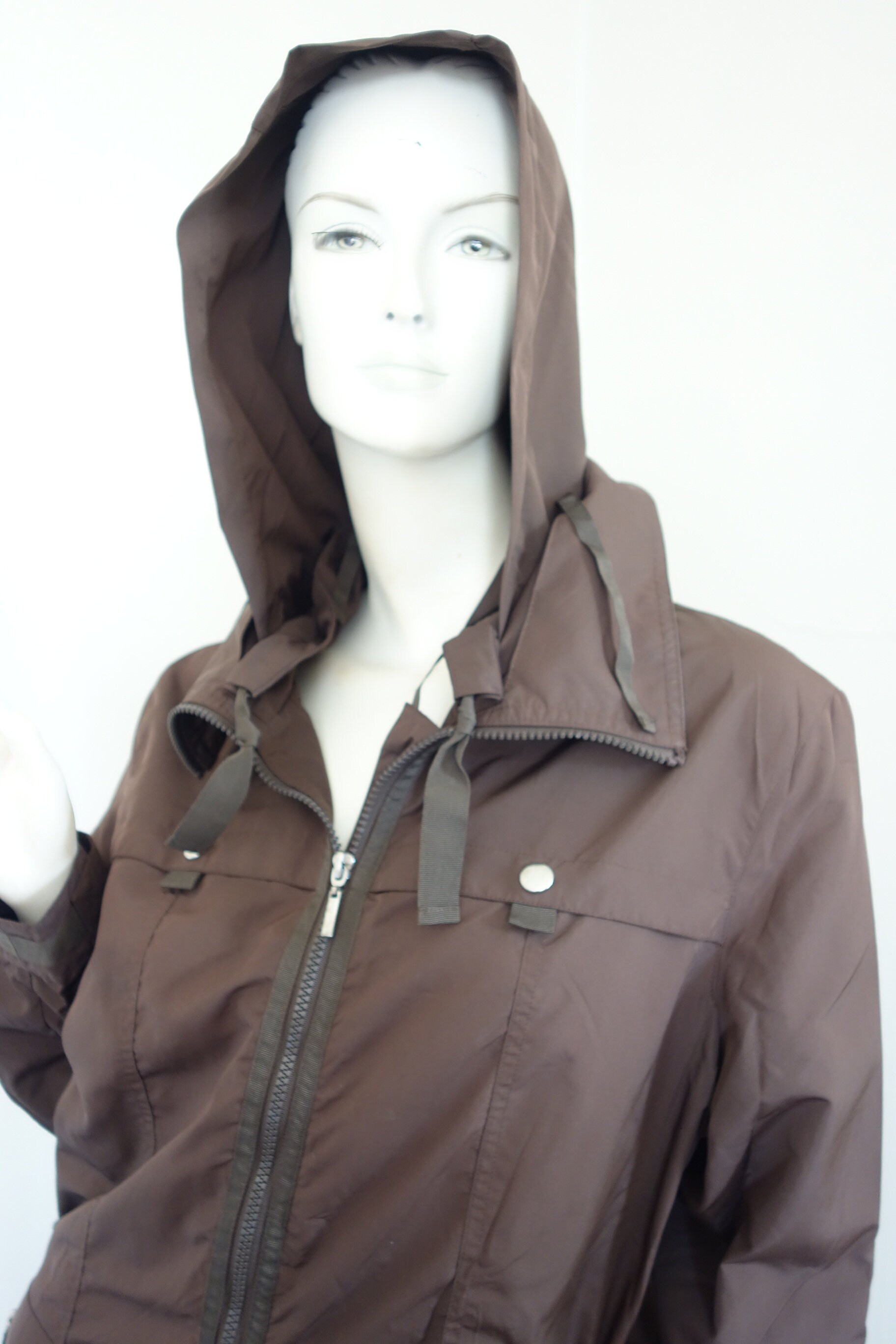 French Fashion elegant MS MODE Windbreaker Urban Parka Zippers