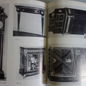 Vintage Ilustrado Libro de Referencia Francés Historia del Gran Gabinete de París y Muebles Fabricantes de Carpintería, Museo de Artes Decorativas 1955 imagen 8
