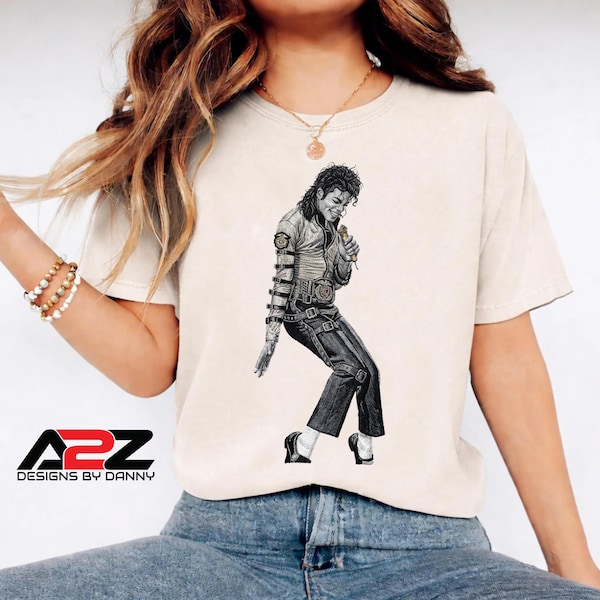 Embroidery Look Michael Jackson 2 King of Pop PNG (Digital Download)