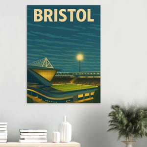 Bristol - Póster clásico en papel mate
