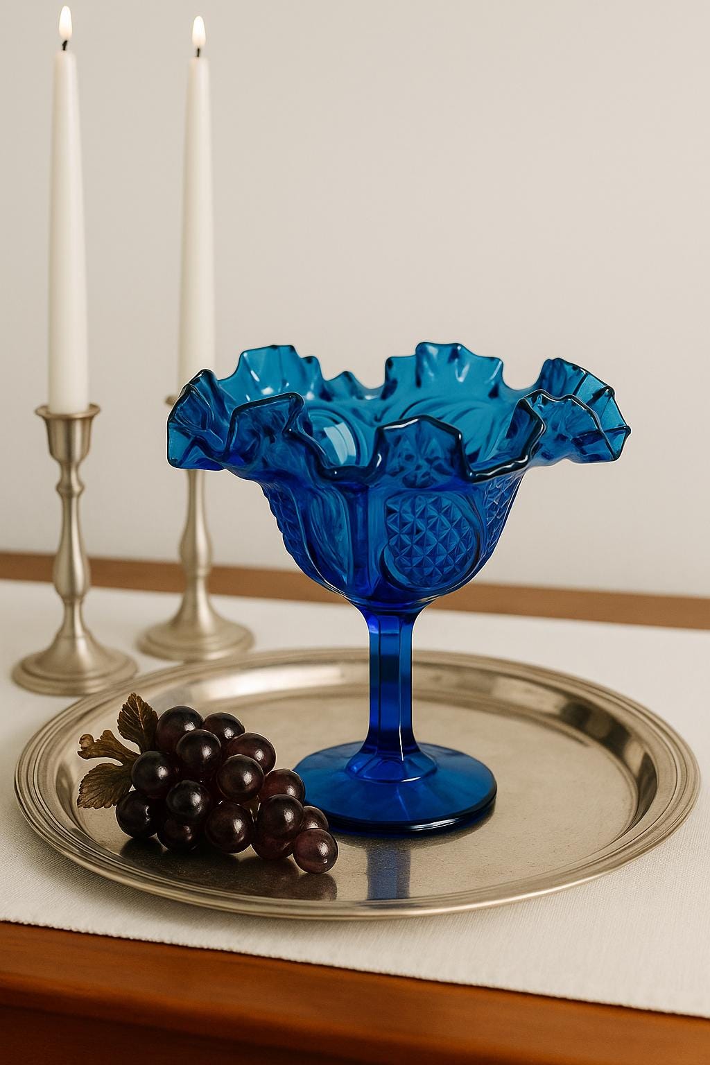 Fenton Blue Glass - Etsy