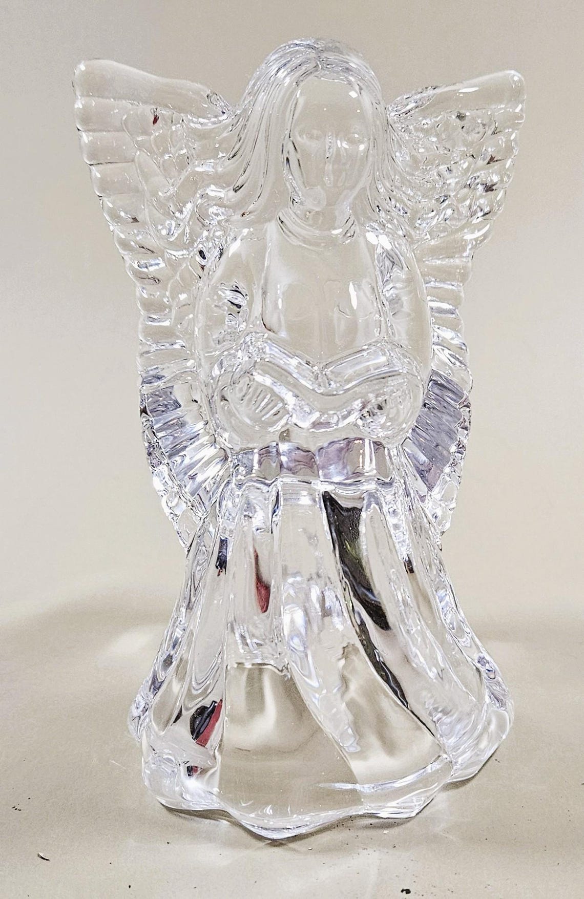 Crystal Angel Candle Holdernull