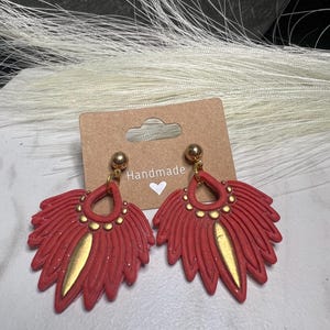 The Lilith Earring || Polymer Clay