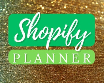 Shopify Planner | Store Launch Checklist, Branding, Product Inventory, Order Management