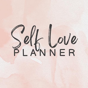 Planificador de amor propio / Diario digital de autocuidado y atención plena / Registro de gratitud y estado de ánimo + Carta de perdón