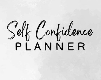 Self Confidence Planner | Digital Confidence & Self-Esteem Journal | Mindset + Reflection + Daily Growth