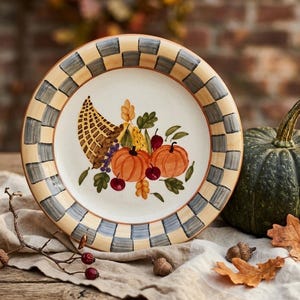 Mackenzie Childs Plate - Etsy