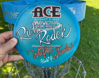 Custom Hand Painted Disc Golf Disc