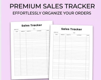 invoice template, sales tracker, income tracker, sales dashboard, digital planner printable, business planner, instant download