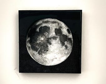 18 "Quadrat Geburtsdatum Mondphase