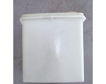 Tupperware Modular Mate Super Oval 4 Container Sheer White Pour Spout Lid 1614