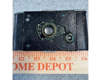 Antieke Kodak-vouwcamera nr. 2 autografische brownie Anastigmat onderdelen/reparatie