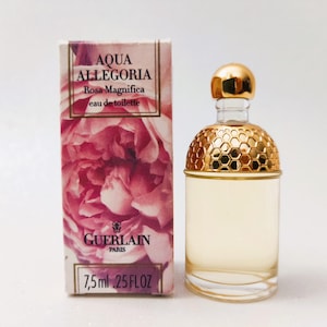 Guerlain Aqua Allegoria Rosa Magnifica EDT 7.5 ml Box .25 fl oz perfume fragrance parfum miniature mini