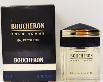 Boucheron Pour Homme Eau de Toilette EDT 5ml .16 fl oz perfume fragrance parfum miniature mini