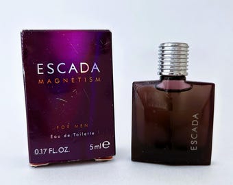 Escada Magnetism for Men eau de toilette EDT 5ml .17 fl oz perfume fragrance parfum miniature mini