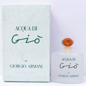 Vintage Giorgio Armani Acqua di Gio 5 ml .17 fl oz perfume fragrance parfum miniature mini