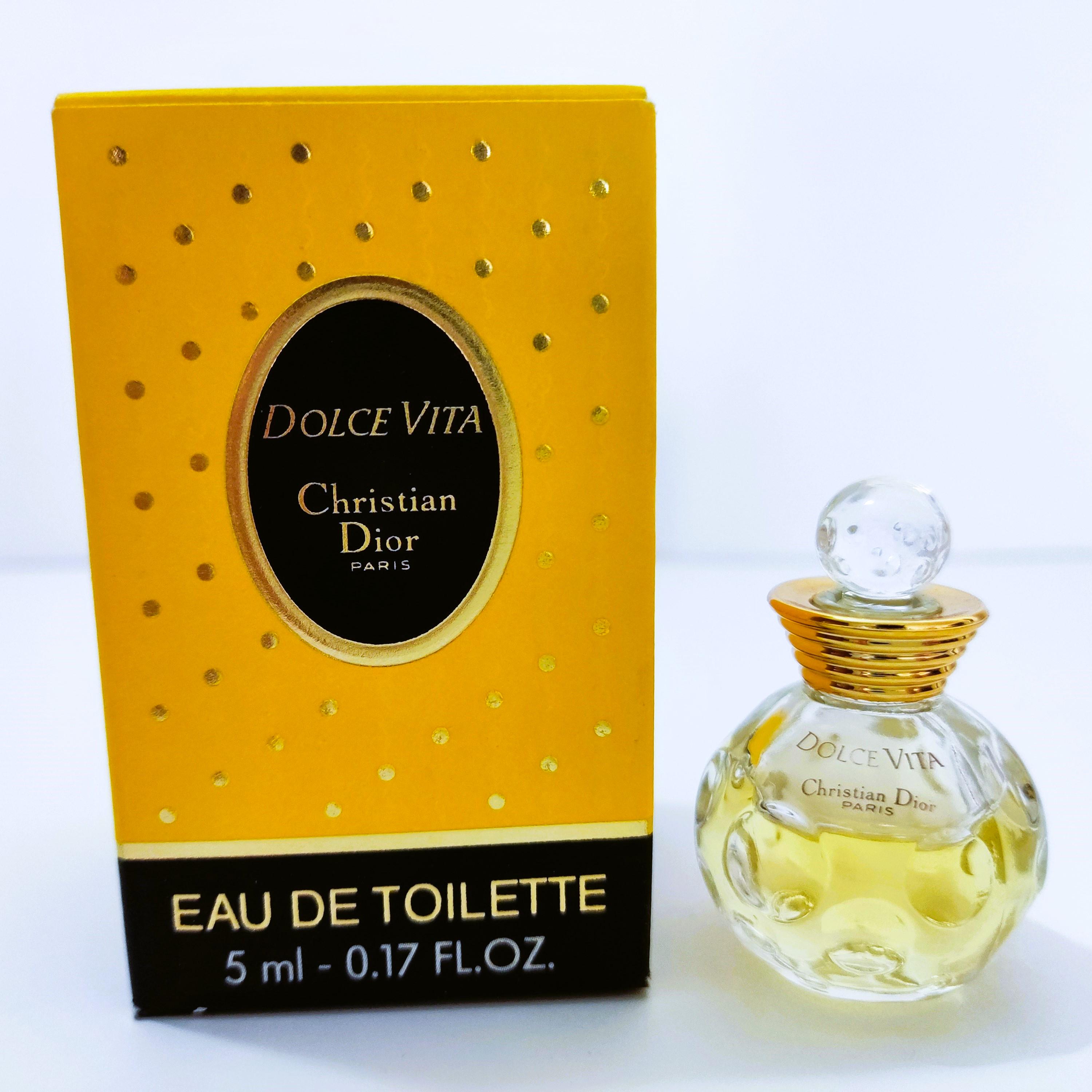 Dior Dolce Vita EDT 5ml .17 Fl Oz Perfume Fragrance Parfum