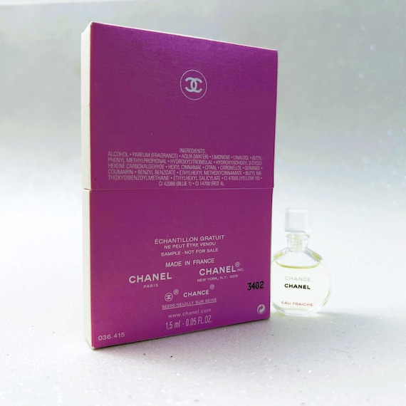 Chanel Chance Eau Fraiche EDT 1.5 Ml Box .05 Fl Oz Perfume