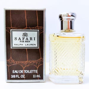 Ralph Lauren Safari EDT 11 ml .37 fl oz Mini Miniature Perfume Fragrance New