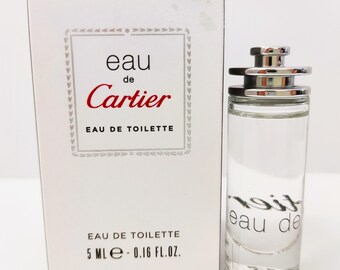 Eau de Cartier EDT Eau de Toilette 5 ml .16 fl oz perfume fragancia parfum miniatura mini