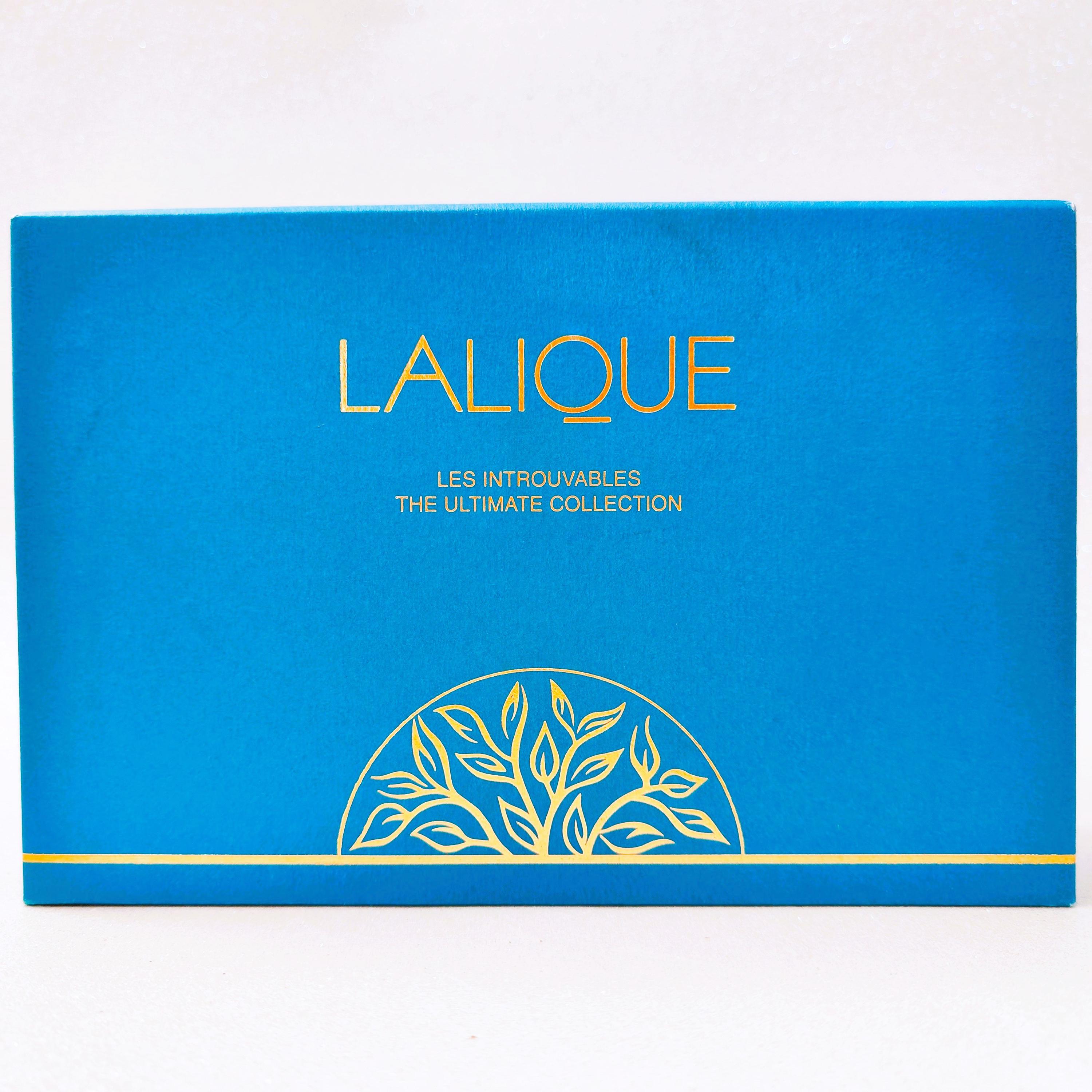LALIQUE Les Introuvables Ultimate Collection 1992, 1994, 1995