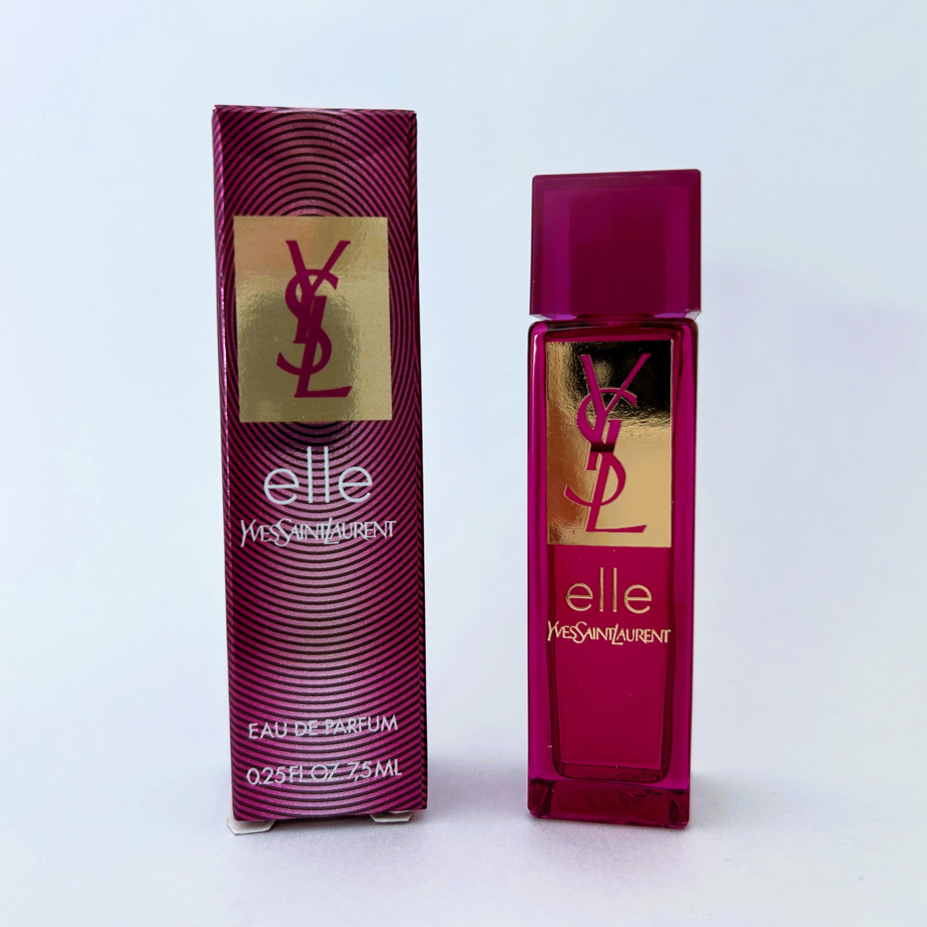 YSL Elle Yves Saint Laurent 7.5 Ml Box EDP Eau De Parfum .25 Fl Oz