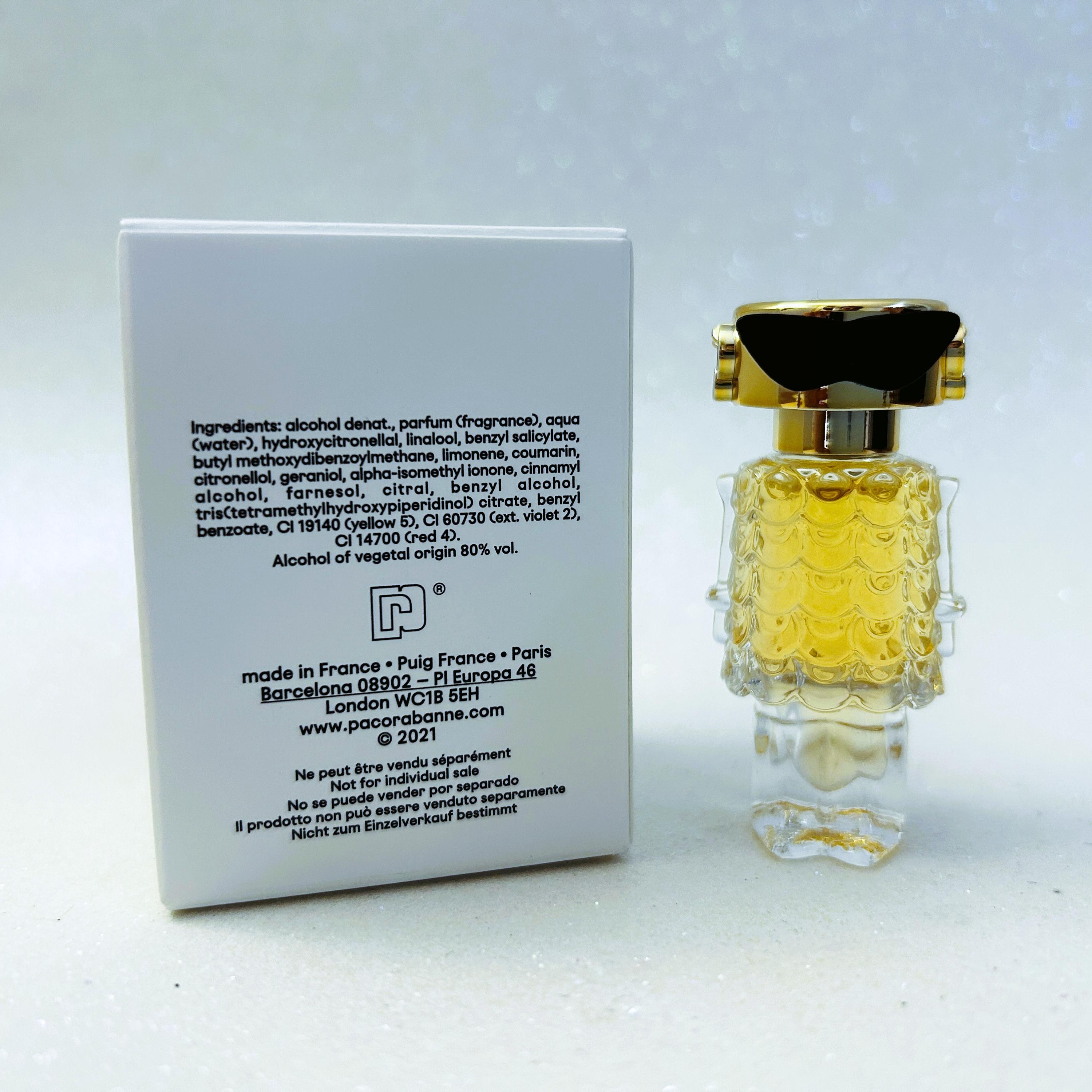 Paco Rabanne Fame EDP 4 Ml Box .14 Fl Oz Perfume Fragrance Parfum 