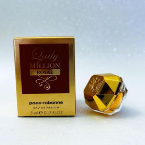 Paco Rabanne Lady Million Royale EDP 5 ml Box .17 fl oz perfume fragrance parfum miniature mini