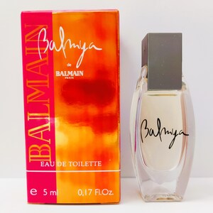 Balmya de Balmain Eau de Toilette EDT 5ml .17 fl oz perfume fragrance parfum miniature mini