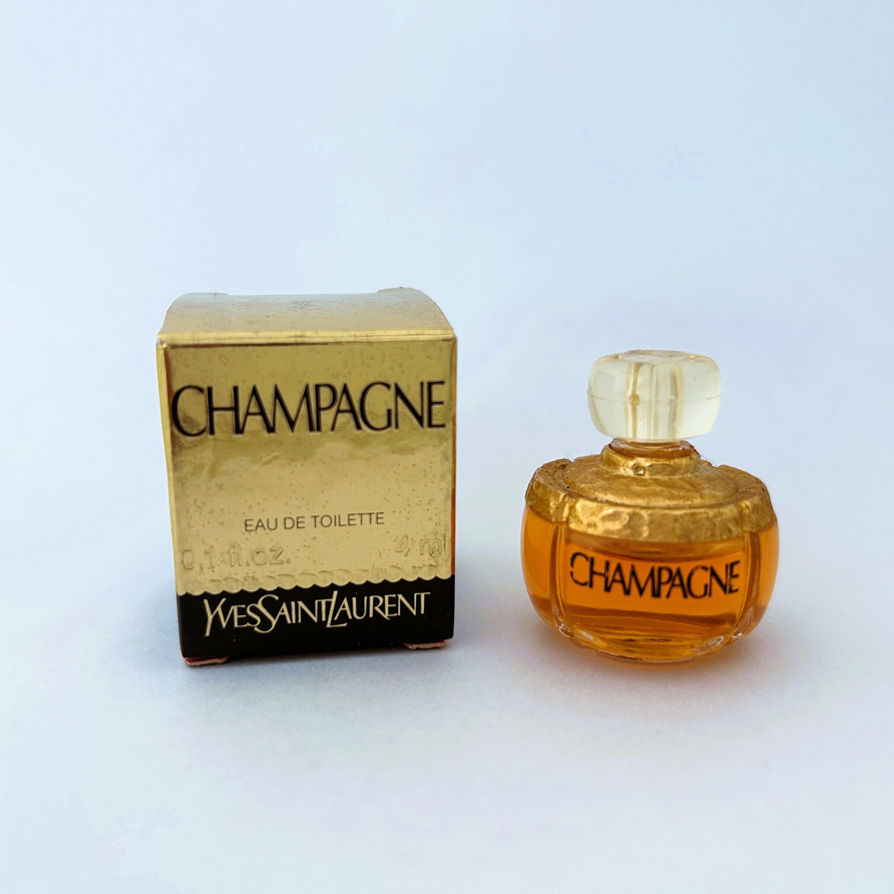 YSL Champagne Yves Saint Laurent EDT Eau De Toilette 4ml .1 Fl Oz