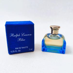 Ralph Lauren Blue EDP 7 ml .25 fl oz perfume fragrance parfum miniature mini