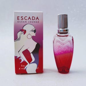 Escada Ocean Lounge 4 ml .14 fl oz EDT mini miniature perfume fragrance new
