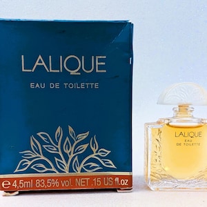Lalique EDT Eau de Toilette 4.5 ml Box .15 fl oz perfume fragrance parfum miniature mini