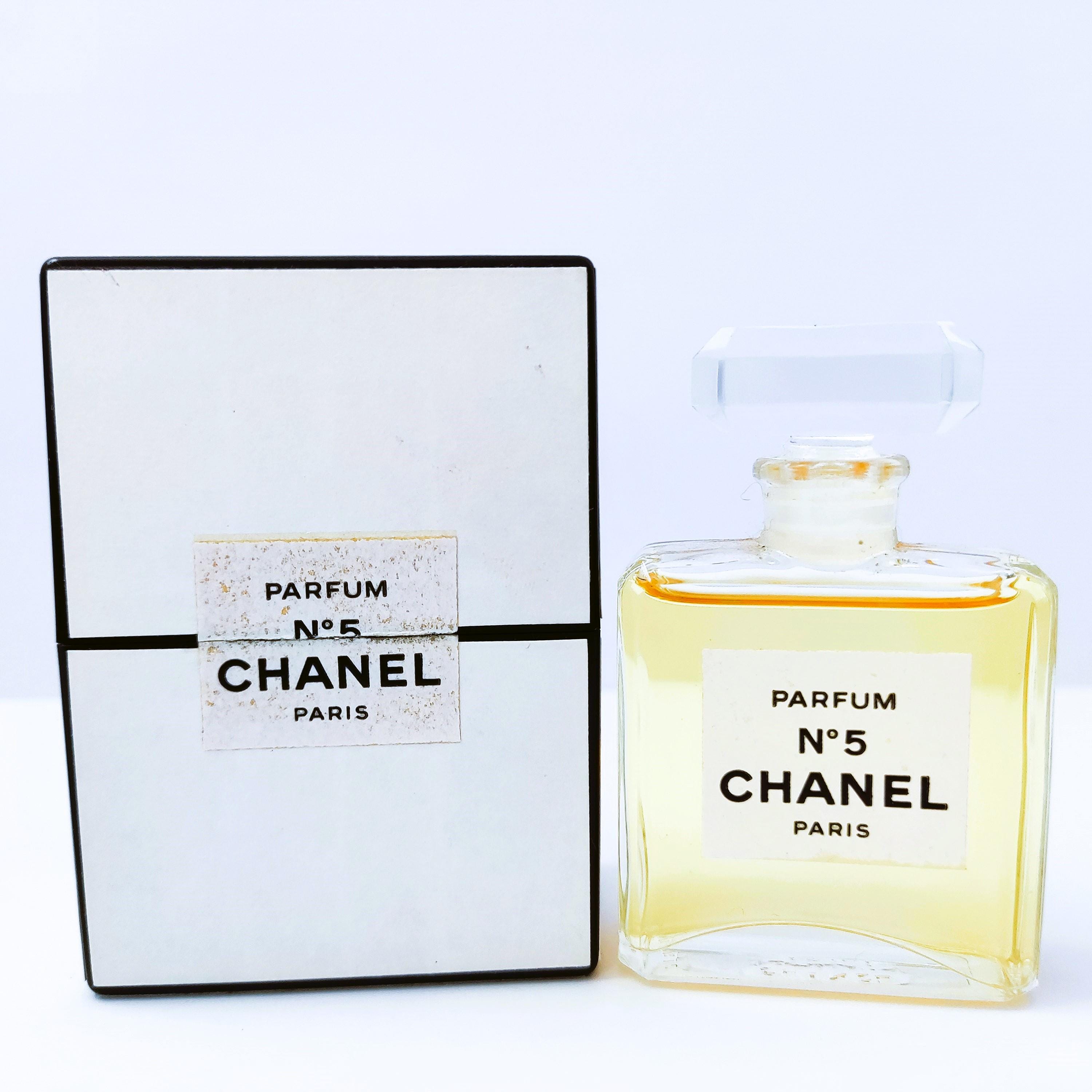 Vintage Chanel 5 Parfum Extrait 14 Ml .47 Fl Oz Mini Miniature