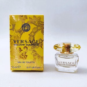 Versace Yellow Diamond Eau de Toilette 5ml .17 fl oz Woman perfume fragrance parfum miniature mini