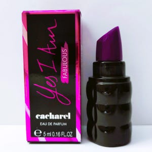 Cacharel Yes I am Fabulous Rare EDP 5ml 0.16 fl oz miniature mini PERFUME FRAGRANCE New boxed