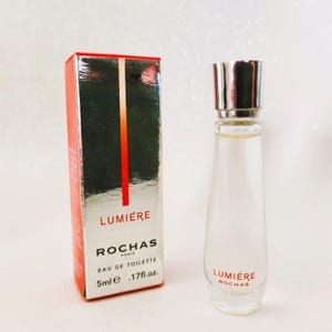 Rochas Lumiere EDT Eau de Toilette 5 ml Box .17 fl oz Parfüm Duft parfum Miniatur Mini