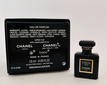 Chanel Coco Noir EDP 1.5 Ml Box .05 Fl Oz Perfume Fragrance Parfum
