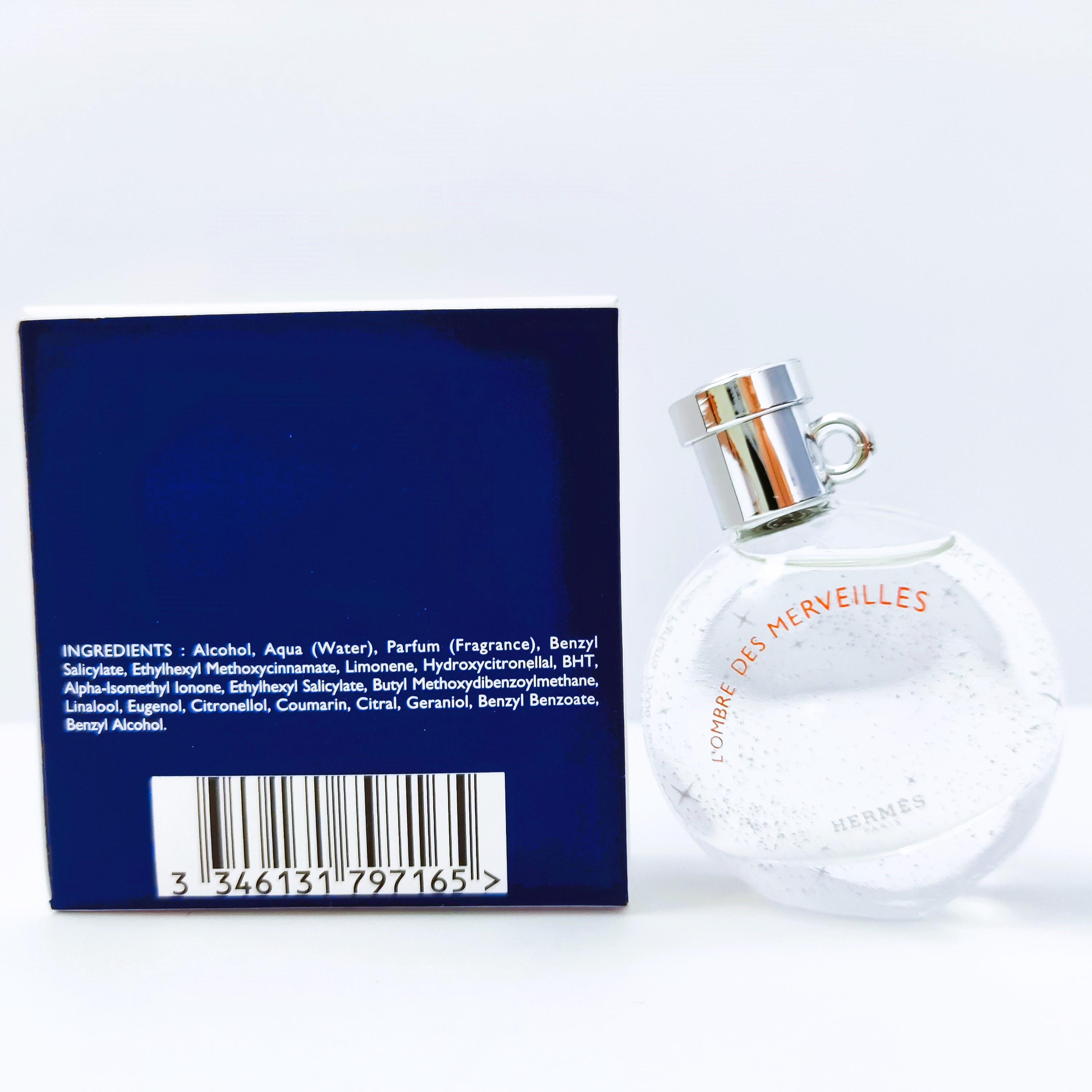 Hermes L'ombre Des Merveilles Li 7.5 Ml .25 Fl Oz Mini Miniature