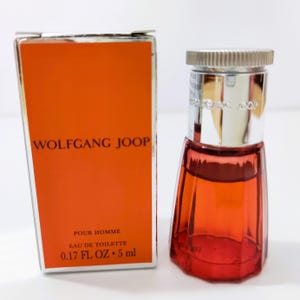 Wolfgang Joop 5 ml .17 fl oz EDT mini miniature perfume fragrance new