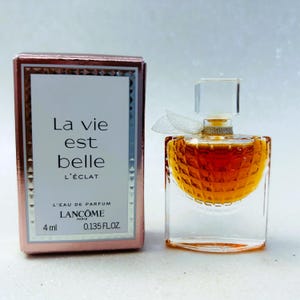 Lancome La Vie Est Belle L' Eclat EDP 4 ml Box .14 fl oz perfume fragrance parfum miniature mini