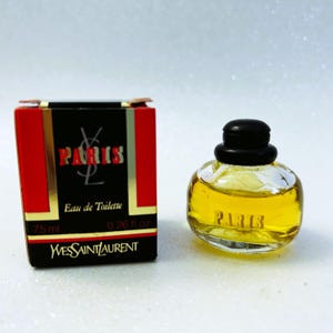 Paris by YSL Yves Saint Laurent EDP 7.5 ml Box .26 fl oz perfume fragrance parfum miniature mini
