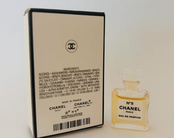 Chanel No 5 EDP 1.5 Ml Box .05 Fl Oz Perfume Fragrance Parfum