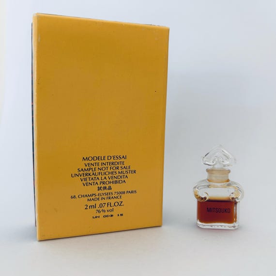 Guerlain Mitsouko Parfum Extrait 2ml .07 Fl Oz Mini Miniature