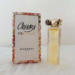 Organza First Light by Givenchy EDT 5 ml boîte .17 fl oz parfum parfum parfum miniature mini
