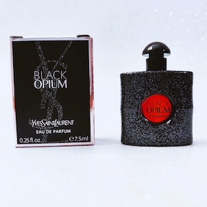 Black Opium by YSL EDP 7.5 ml Box .25 fl oz perfume fragrance parfum miniature mini
