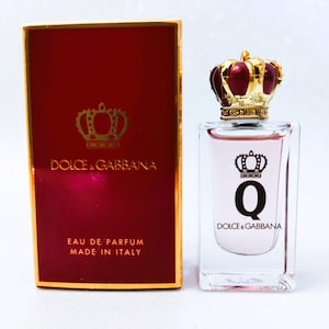 Dolce Gabbana D&G Q EDP  5ml .17 fl oz Mini Miniature Perfume Fragrance New