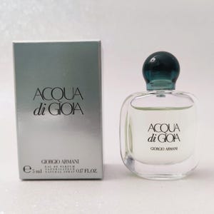 Giorgio Armani Acqua di Gioia EDP 5ml 0.17fl oz perfume fragrance parfum miniature mini