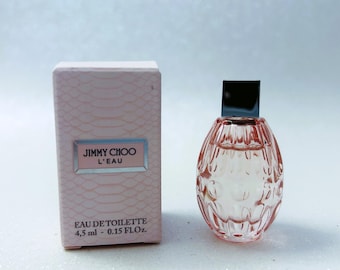 Jimmy Choo L'Eau  4.5ml .15 fl oz EDP mini miniature PERFUME FRAGRANCE New